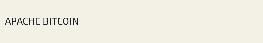 APACHE BITCOIN 